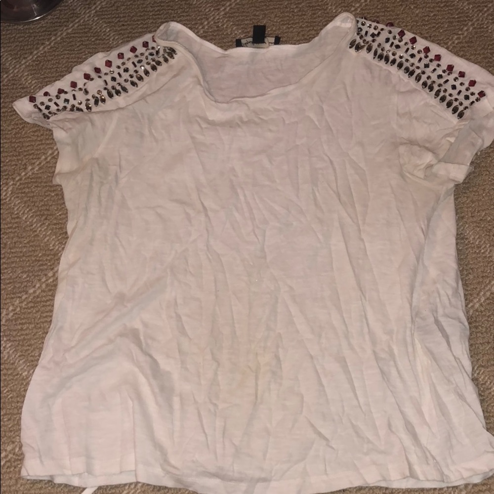 Elizabeth and James Embellished T-shirt